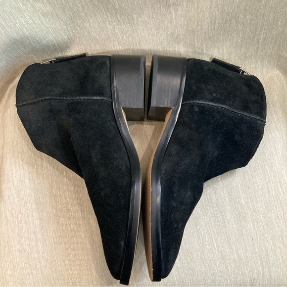 DOLCE VITA  Sz 10 Tucker Onyx Colourway Suede Leather Ankle Booties - Picture 3 of 10